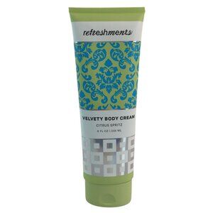 Refreshments Velvety Body Cream Citrus Spritz 8 oz New Sealed